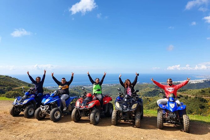 3-hour guided quad/ATV adventure in Mijas, Málaga - Wildlife spotting: sheep, horses, alpacas, and birds of prey overhead
