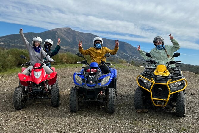 3-hour guided quad/ATV adventure in Mijas, Málaga - The best part of the timing: those panoramic stops for photos and a drink