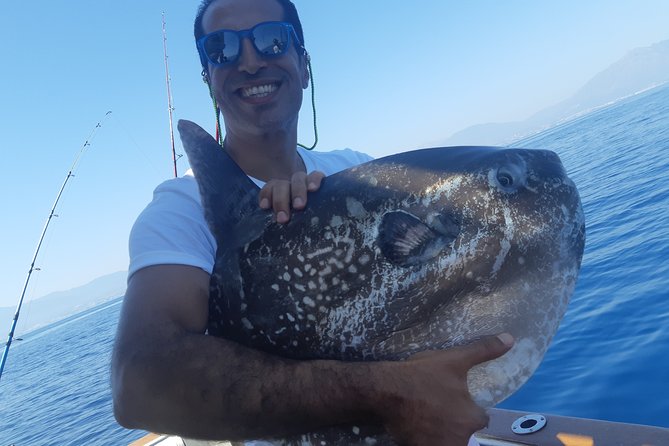 4 Hours Bottom Fishing Day by boat from Marbella - The catch: you can keep it, and you decide what happens to it