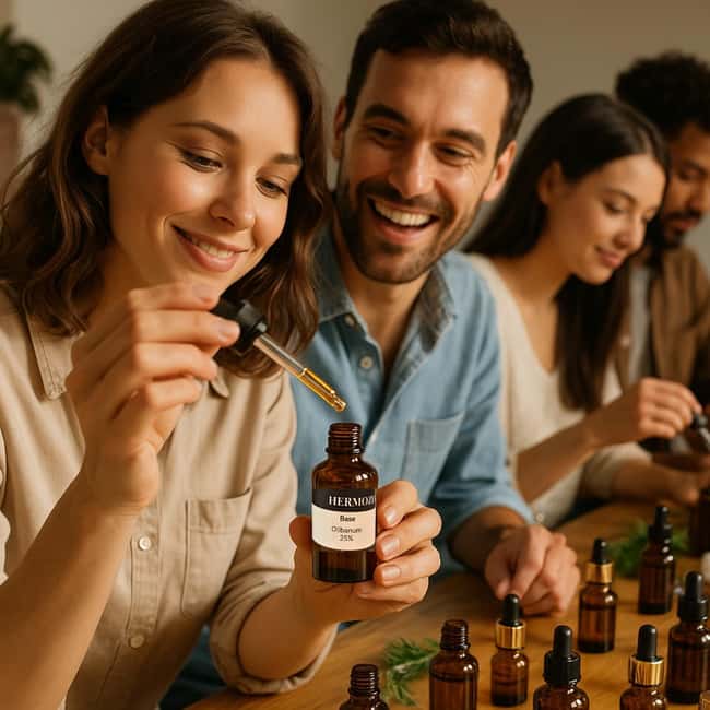 Almuñécar: Perfume Workshop: create your 50ml Eau de Parfum - The 2.5-hour flow: from notes on paper to your final bottle