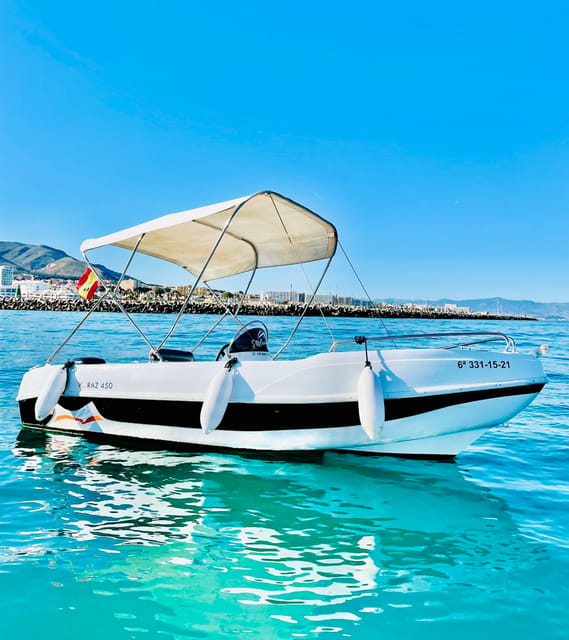 Benalmadena: 6-Seater Speedboat license-free Boat Rental - Key things to know before you go