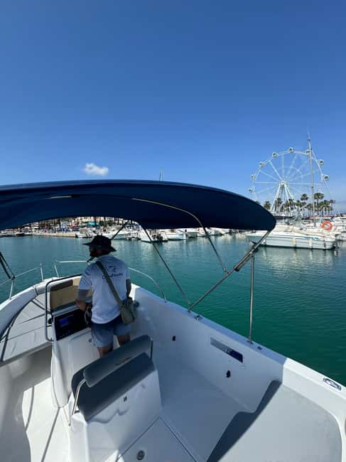 Benalmádena: Alquiler de barcos sin licencia Costa del Sol - Price and Value on the Costa del Sol: Is $35 Per Group Realistic Value?