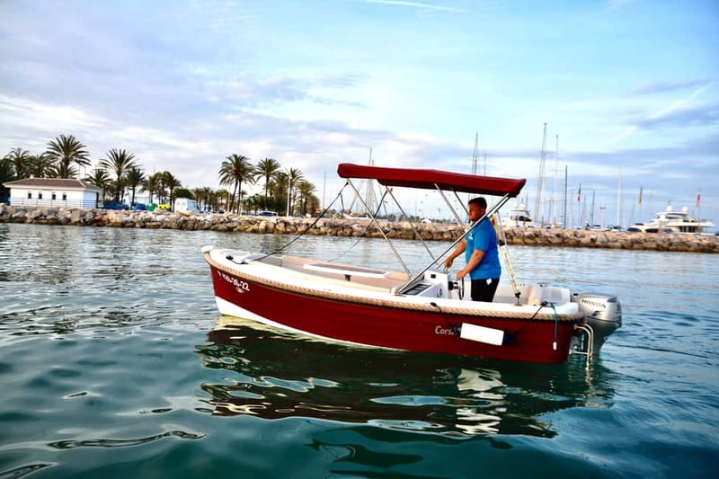 Benalmadena: Boat Rental with No License Required - How long is it, really: choosing 30 minutes vs up to 4 hours