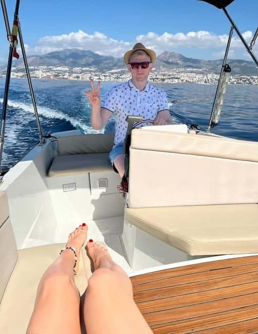 Benalmadena: Boat Rental with No License Required - Safety first: what the crew handles so you can enjoy the water