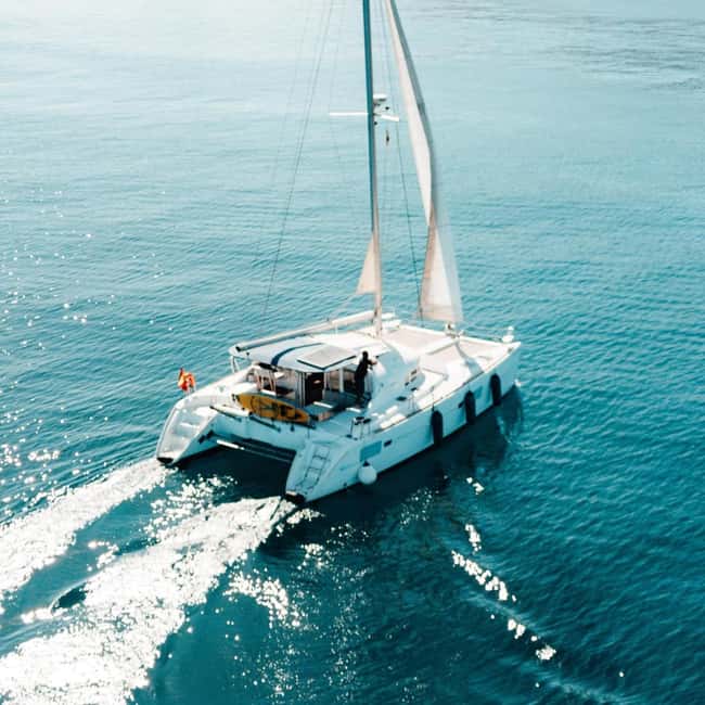 Benalmádena: Catamaran with dolphin watching and drinks - Leaving the Marina: Your Benalmádena Start Point