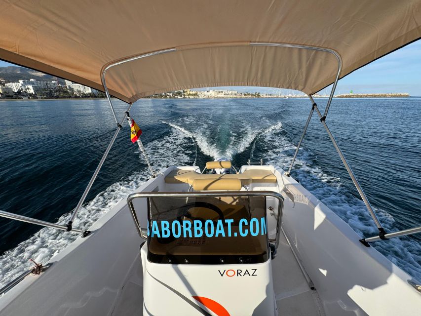 Benalmádena: Costa del Sol License-Free Boat Rental - License-Free Captain Day in Benalmádena: The Real Appeal