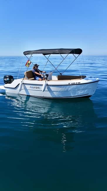 Benalmádena: license-Free Rent Boat for Dolphin Watching - Where you start: Puerto Marina in Benalmádena
