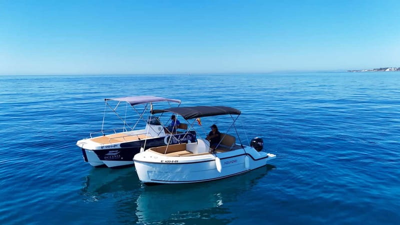 Benalmádena: license-Free Rent Boat for Dolphin Watching - How the outing actually flows: staff launch, then you captain