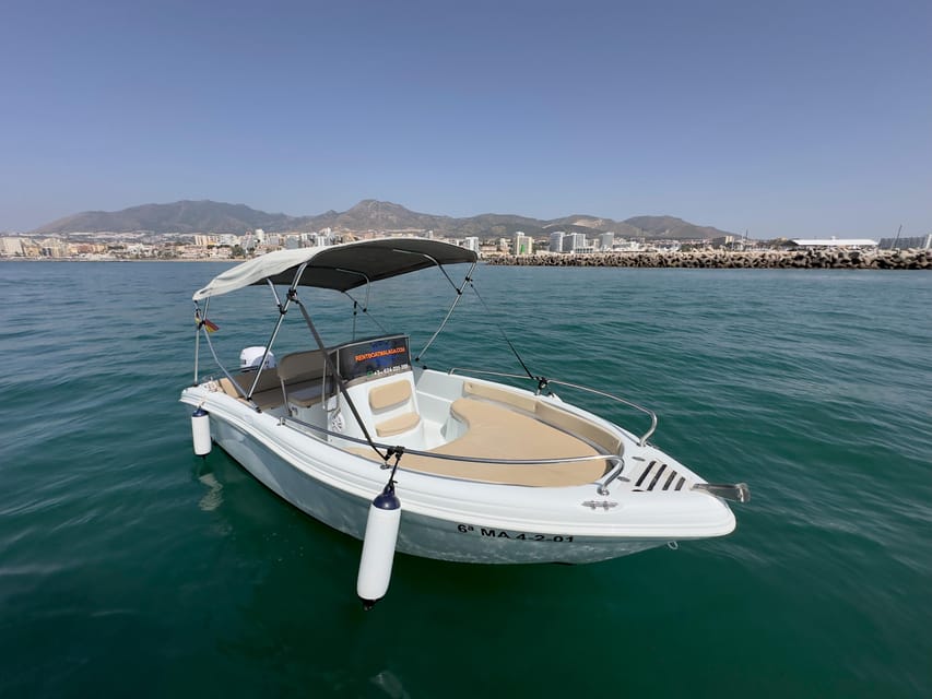 Benalmádena: Rent a Boat in Málaga License-Free by the Hour - Tips to Get the Most from a 1–4 Hour Captain Session