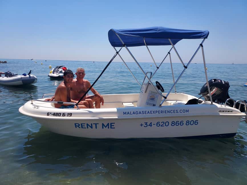 Boat rental without a license in Malaga city for 1-6 people. - Your Time on the Water Around Malaga: Making the Most of the Sea Hours