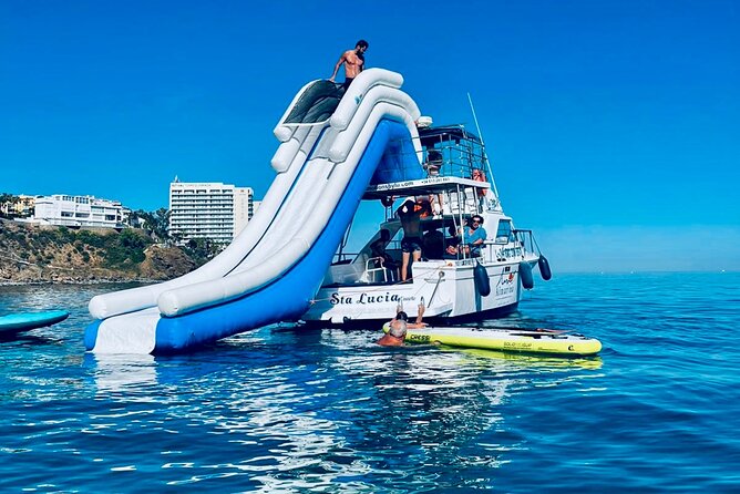 Boat Tour with Snorkeling, Water Slide, Lunch and Pick Up - The 20-foot slide: the highlight that also helps you judge the day