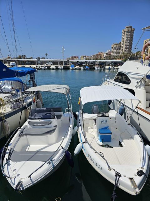 Boat without licence, fuel included - Why Fuengirola is a smart starting point for a no-licence boat day