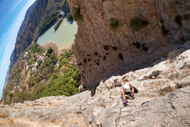 Caminito del Rey - Via Ferrata & Zip Line Adventure - The 35-Meter Zip Line: The Fast Reward After Working Up Your Nerves