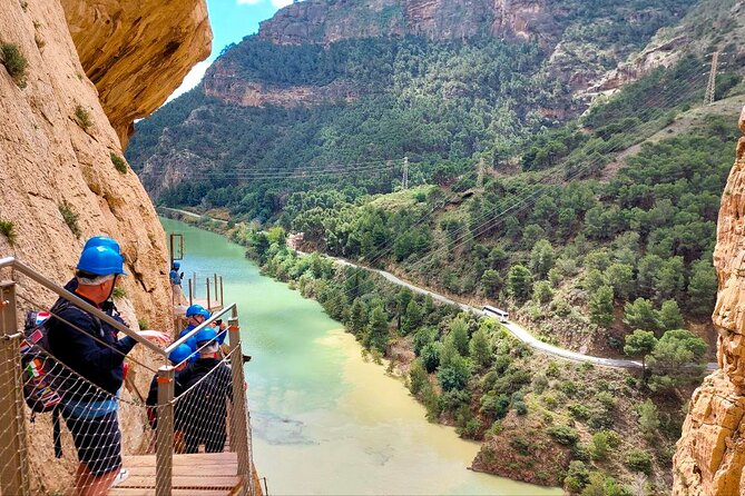 Caminito del Rey with Pickup from Malaga City - The Hike at a Human Pace: Tunnel In, Then 100m-Up Views
