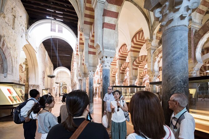 Cordoba Tour with Mosque, Synagogue and Patios from Malaga - Roman Bridge views: a quick taste before the walking starts