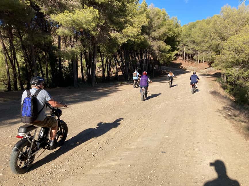 Electric FAT Biking in Montes de Malaga & Countryside - Highway viewpoints and Mirador La Curva: Monte San Anton and the big picture
