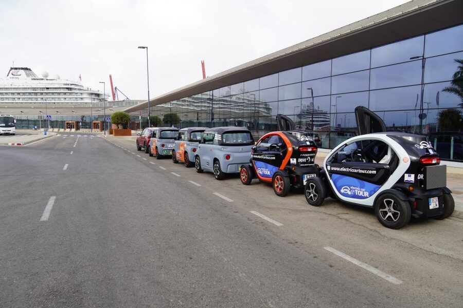 Explore Málaga and the Treasure Caves by Electric Car - Gibralfaro Views and the Hilltop Edge of Málaga