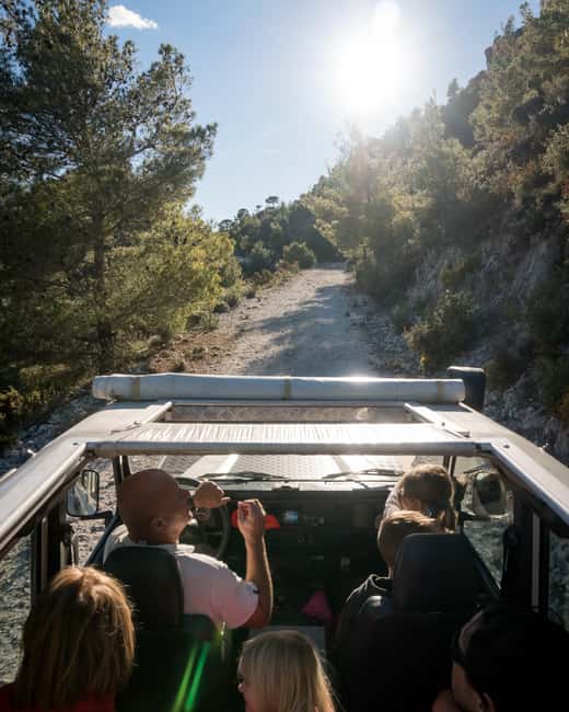 Explore the Nerja National Park nature in our open-top jeeps - The food stop: authentic local restaurant time in a half-day