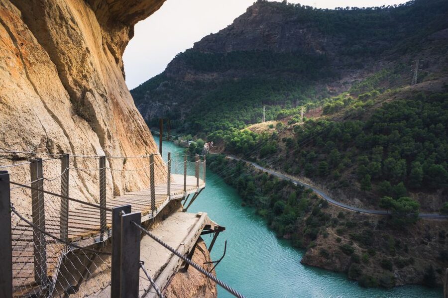 From Costa del Sol: Caminito del Rey Day Trip - Entering the gorge: what the walk feels like at eye level