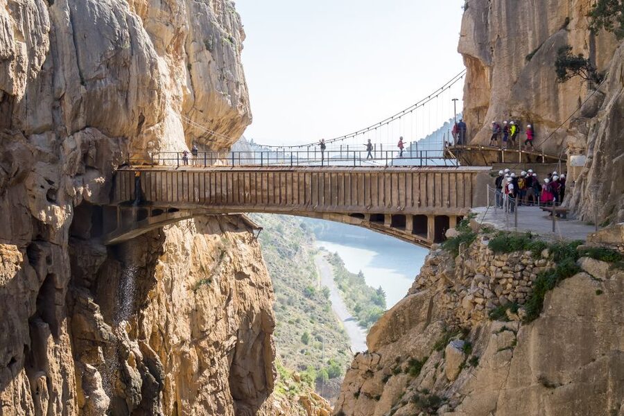 From Costa del Sol & Malaga: Caminito del Rey Guided Tour - Costa del Sol to the dam: the air-conditioned ride that sets you up