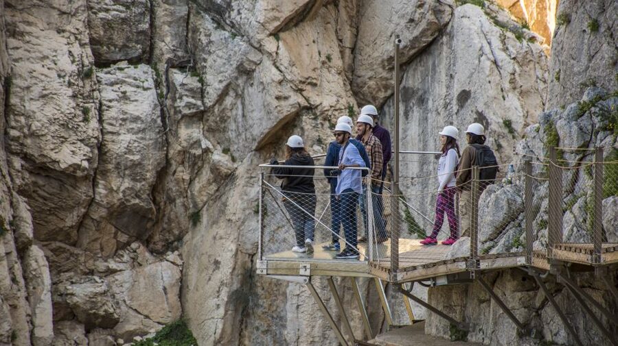 From Malaga: Caminito del Rey Guided Tour with Tickets - Guided Walking: What the Official Tour Adds