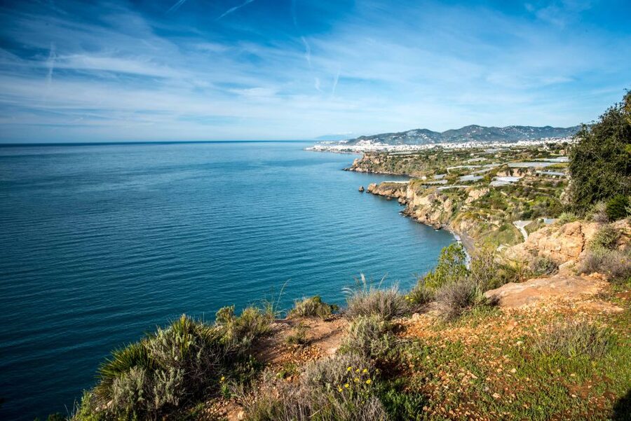 From Malaga: Cliffs of Maro Hike w/ Beach Visit & Snorkeling - Arriving at the secluded beach: white sand, swim time, and recovery
