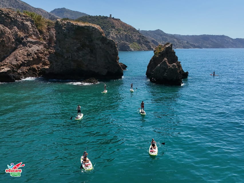 From Nerja: Guided Paddle Surf Cliffs and Maro Waterfall - The GoPro Photos and Videos: A Souvenir That Actually Saves Time