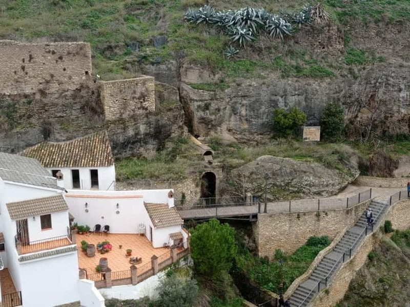 From Torremolinos: Ronda + Setenil de las Bodegas Day Trip - Setenil de las Bodegas: white houses carved into the canyon wall