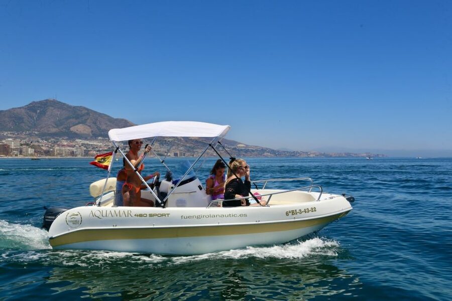 Fuengirola: 1- to 4-Hour Boat Rental - No License Needed - Key things to know before you go