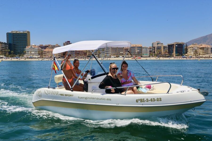 Fuengirola: 1- to 4-Hour Boat Rental - No License Needed - The boat details that make or break comfort