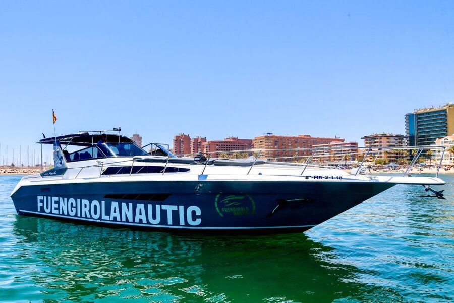 Fuengirola: Dolphin Watching by Yacht with Snacks and Drinks - The 15-meter yacht: comfortable seats, real swim access