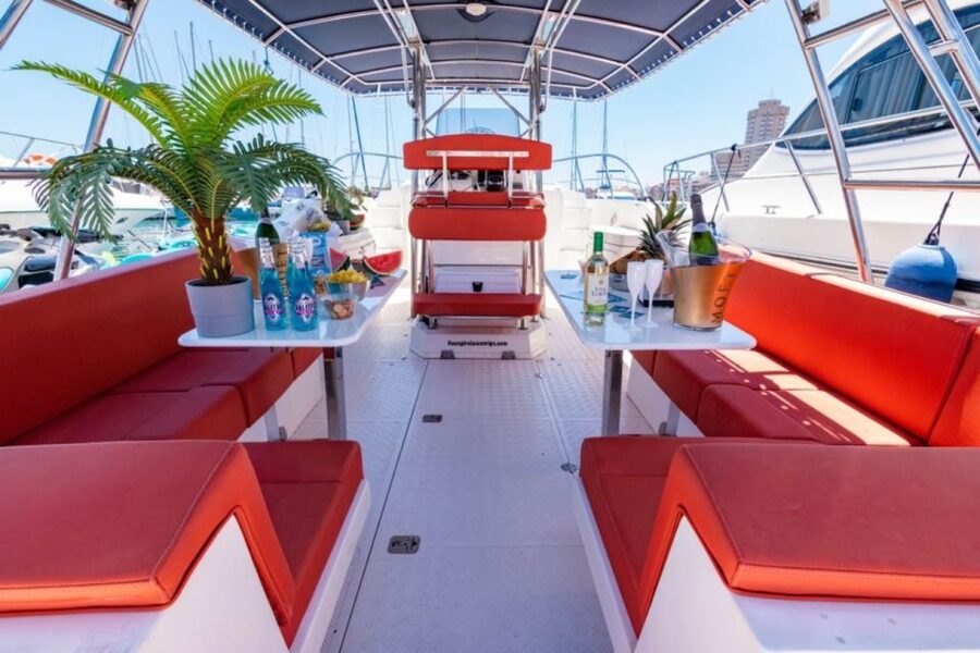 Fuengirola: Fantastic Dolphin Watching Yacht Tour with Drink - When conditions are rough: what to watch for around other boats