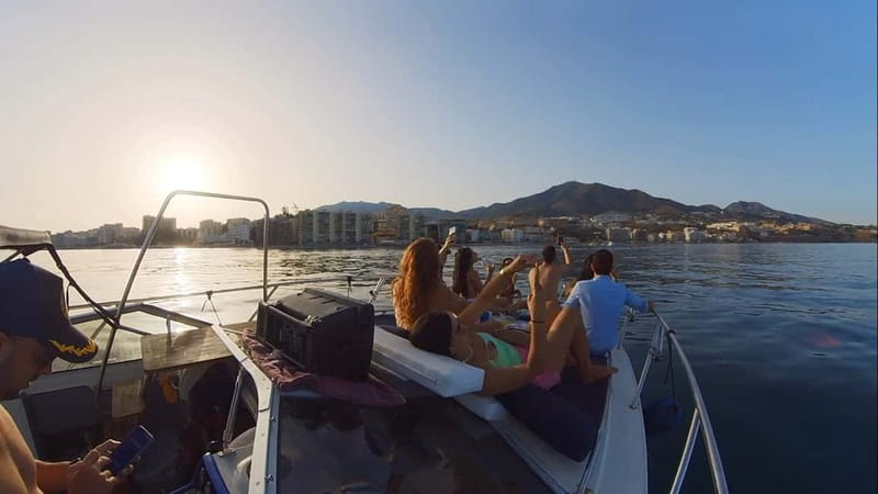 Fuengirola: Magical Sunset Yacht Tour - Boarding at Eventos Náuticos Fuengirola: where the evening starts