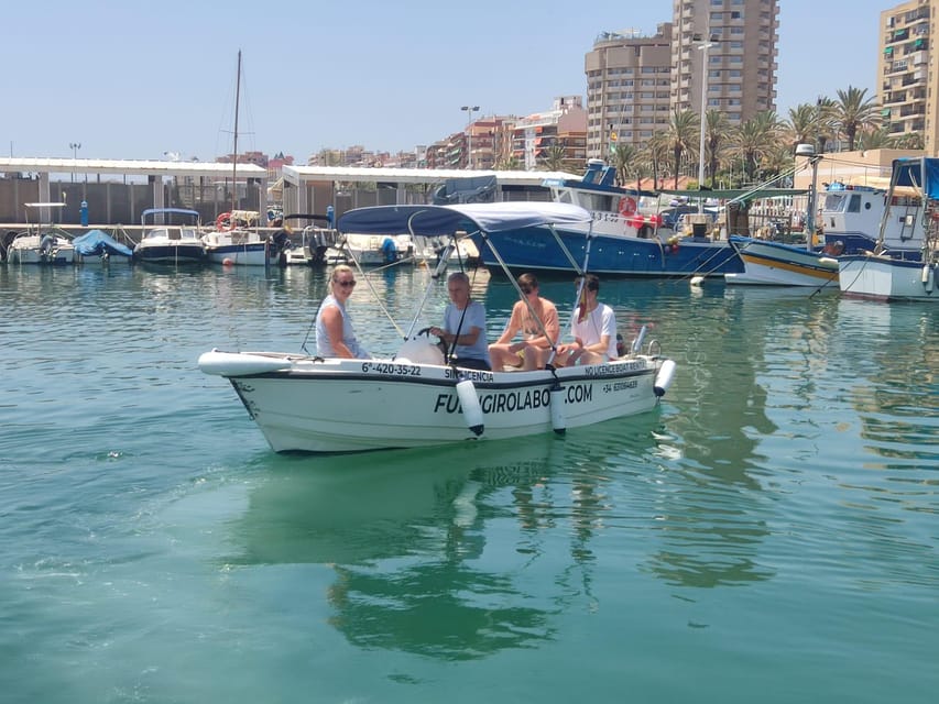 Fuengirola no License Boat from 2 To 4 Hours - The boat: almost 5 meters, made for real fun (and real sun)