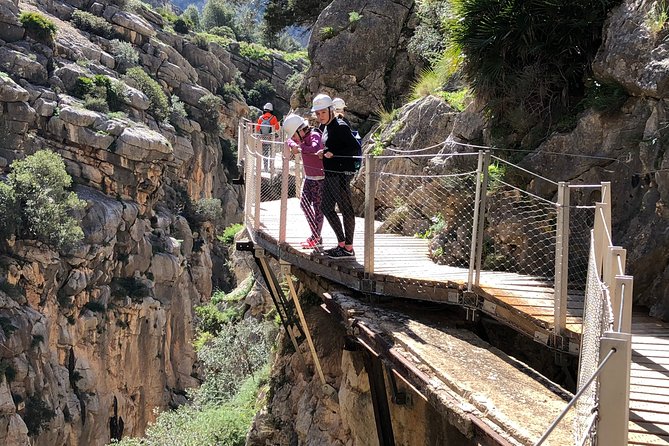 Full Day Walking Tour to Caminito del Rey - The Walk Itself: 7.7 km, Helmets, and the 100-Meter Suspension Bridge Moment