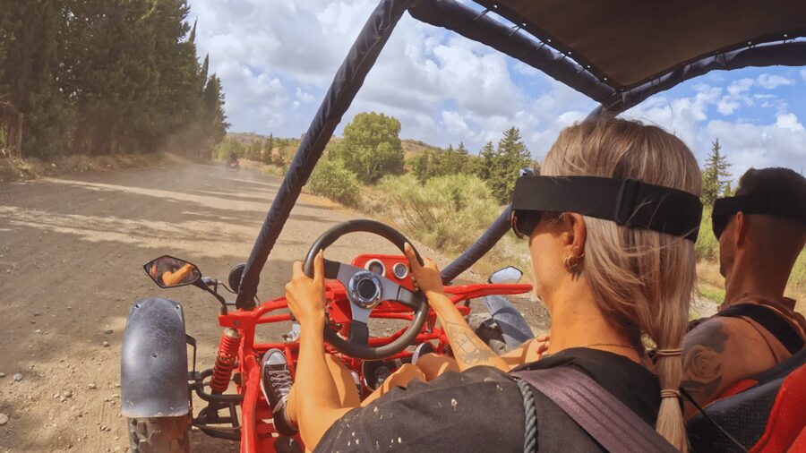 Guided Buggy Tour Mijas - The driving part: Sierra de Mijas trails without the chaos