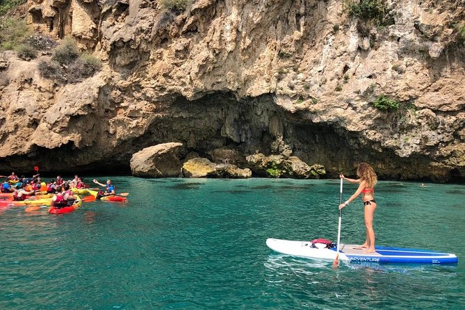 Kayak Route Cliffs of Nerja and Maro - Cascada de Maro - Sea Wolf Cave stop: when the coast gets close