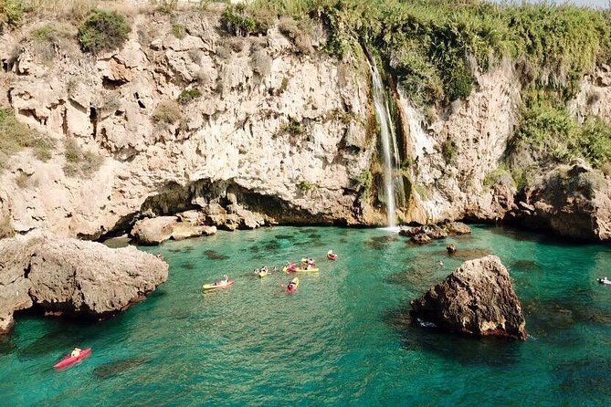 Kayak Route Cliffs of Nerja and Maro - Cascada de Maro - Caleta de Maro: the calm pocket before the final push
