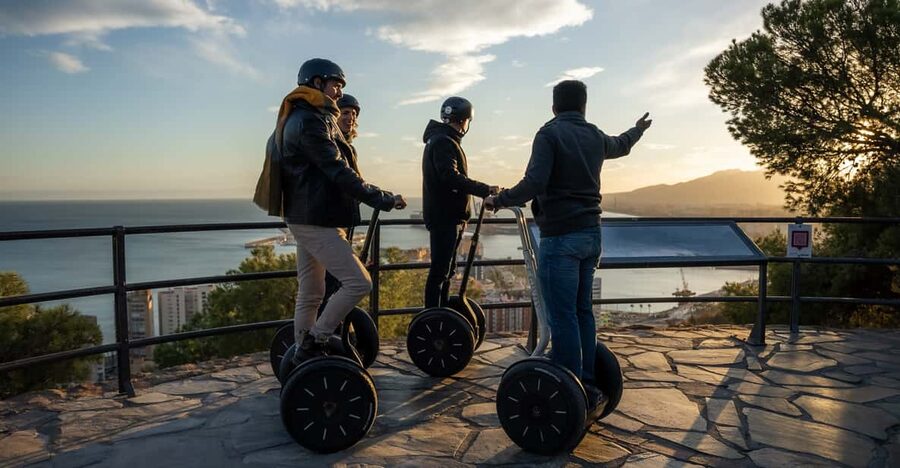 Malaga: 2-Hour Monumental Segway Tour - From La Farola to La Catedral de la Encarnación: First Big Landmarks