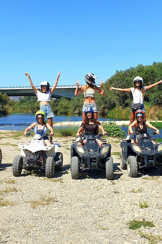 Málaga: 3-Hour Guided All-Terrain Two-Seater Quad Tour - Getting Started in Málaga: meeting point, gear, and guide energy