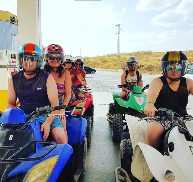Málaga: 3-Hour Guided All-Terrain Two-Seater Quad Tour - Crossing the Guadalhorce River: splash time, traction challenges, and smiles
