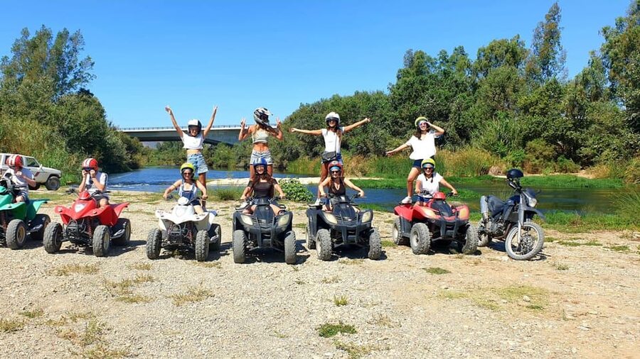 Málaga: 3-Hour Guided All-Terrain Two-Seater Quad Tour - Local café break at the right moment: food, reset, and shade