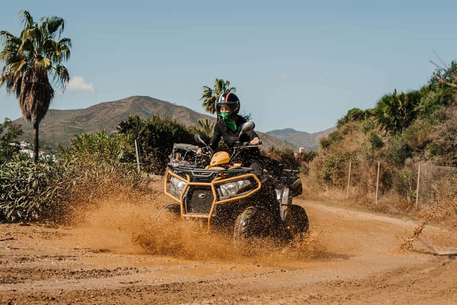 Malaga: 3 hours Off-Road Tour by 2-Seater Quad in Mijas - Río de Ojén and the big photo breaks you’ll actually use