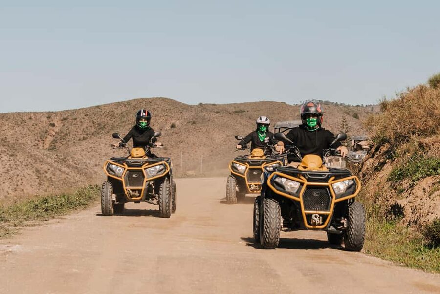Malaga: 3 hours Off-Road Tour by 2-Seater Quad in Mijas - Mijas return break: coffee or tea before you’re done
