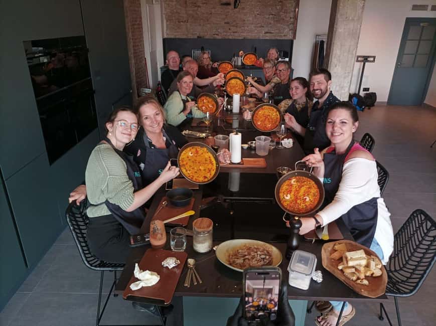 Malaga: Authentic Paella Cooking Class with Sangría - How long it takes and what that means for your schedule