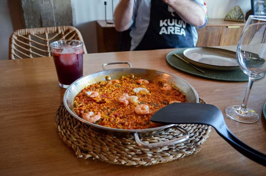Malaga: Authentic Paella Cooking Class with Sangría - Atarazanas Market: where your ingredients get their backstory