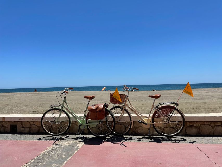 Malaga: Bike Rental for City Discovery Route & Beaches - Parks of Malaga and the Botanical Garden stop