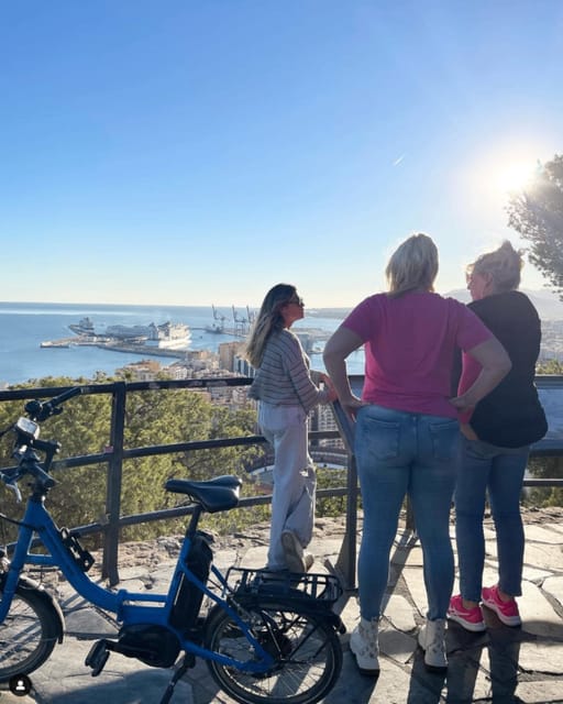 Malaga: Castle Hill and Fisherman Village E-Bike Tour - Price value: what $50 buys you in real time