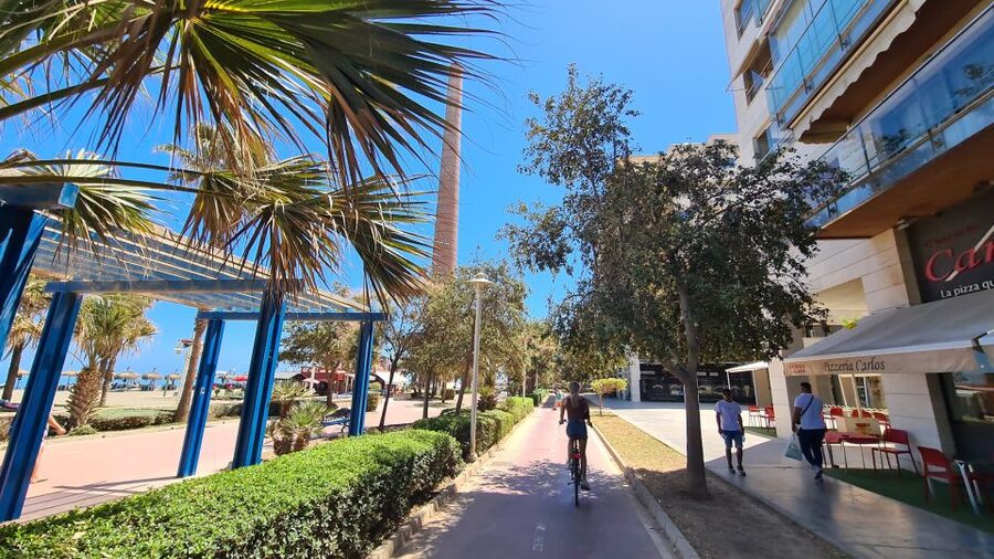 Malaga: City Bike Rental with Self-Guided Cycling Route - Industrial Clues Along the Coast and Beach-Time Riding