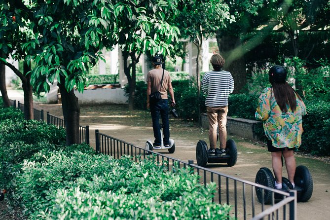 Malaga City Tour: 1-Hour Panoramic Segway Tour - Paseo del Parque and the way the route threads older Malaga